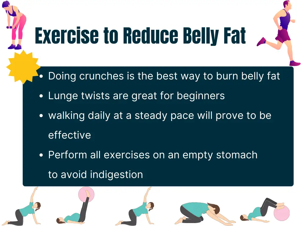 Simple exercises to lose belly fat