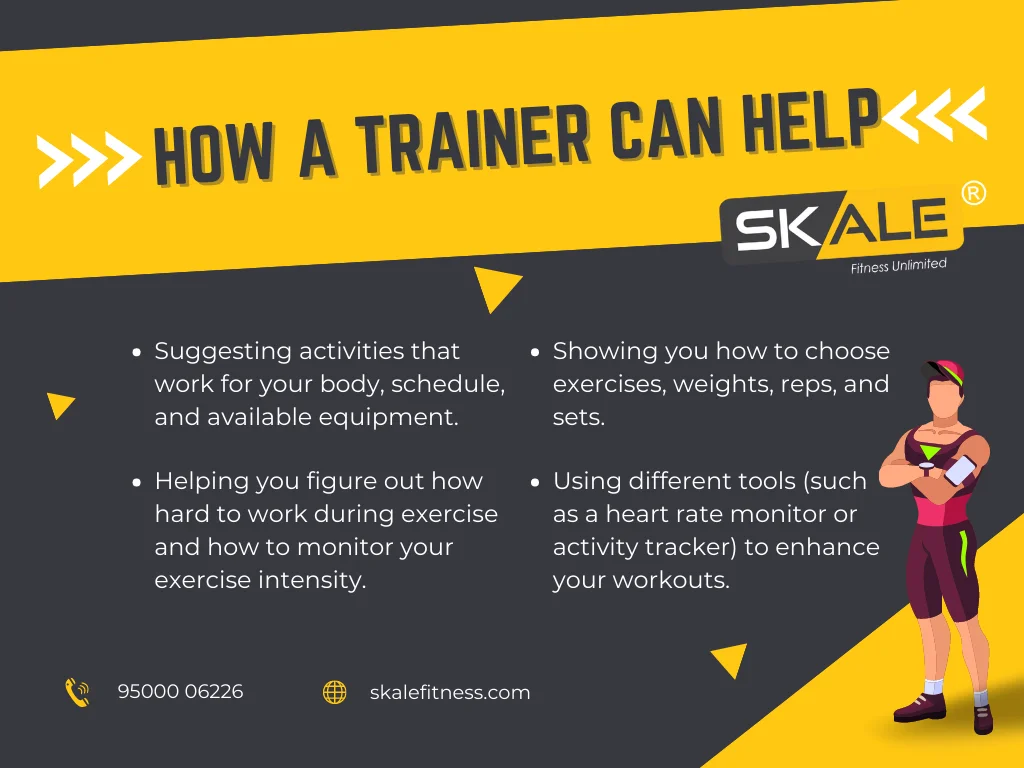 Personal Trainer in a GYM | Skalefitness