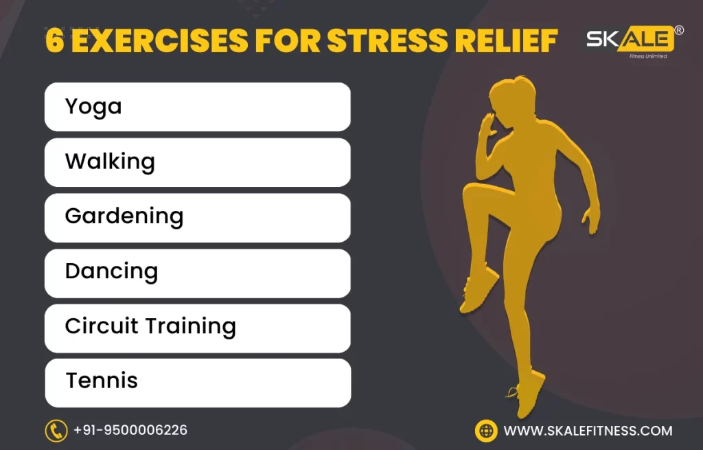 Best Ways | How Can Exercise Reduce Stress | SkaleFitness