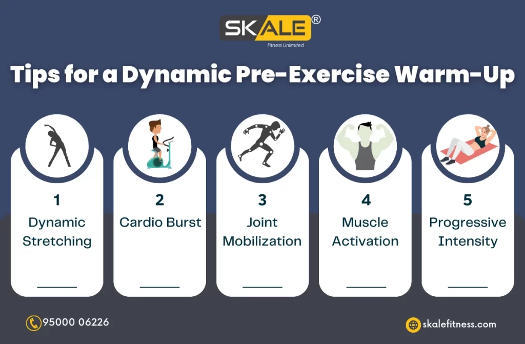 How to warm up before exercising | Skale Fitness